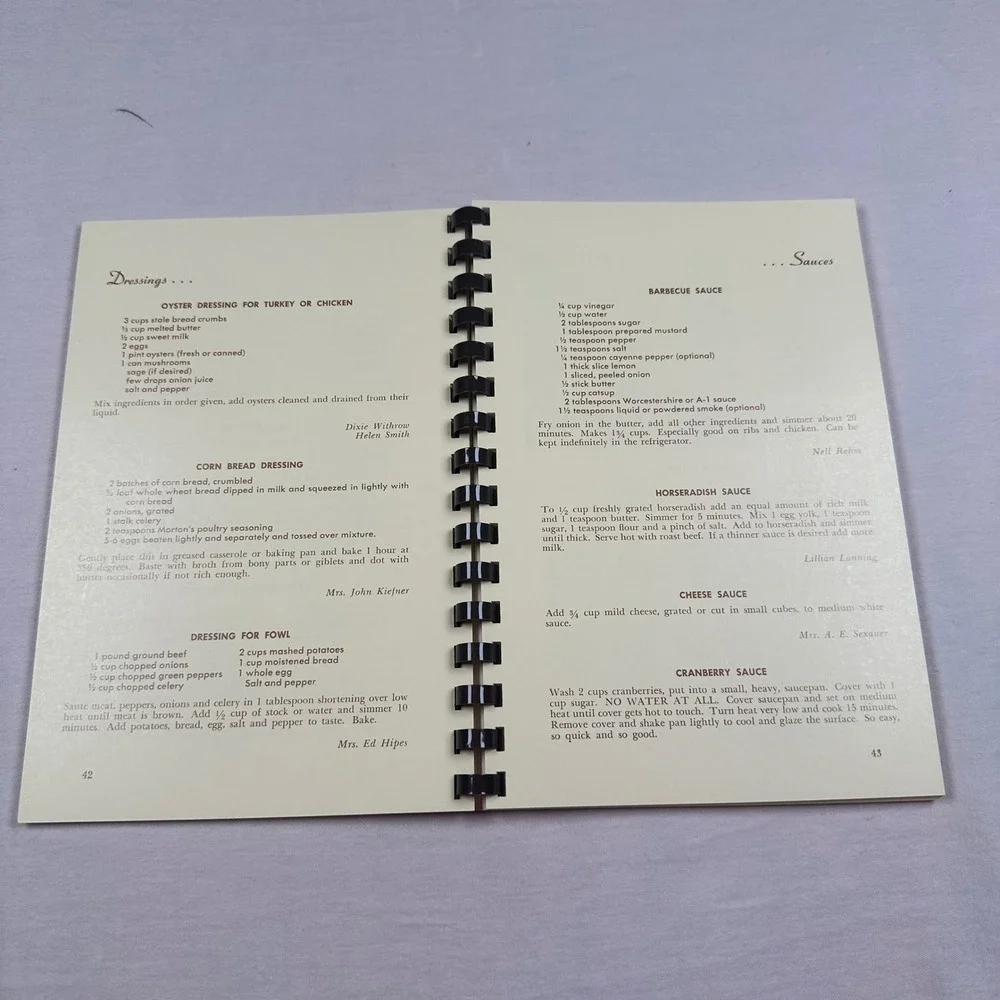 Vintage The Best of Our Best Cape Girardeau MO Community Cookbook Spiral Bound